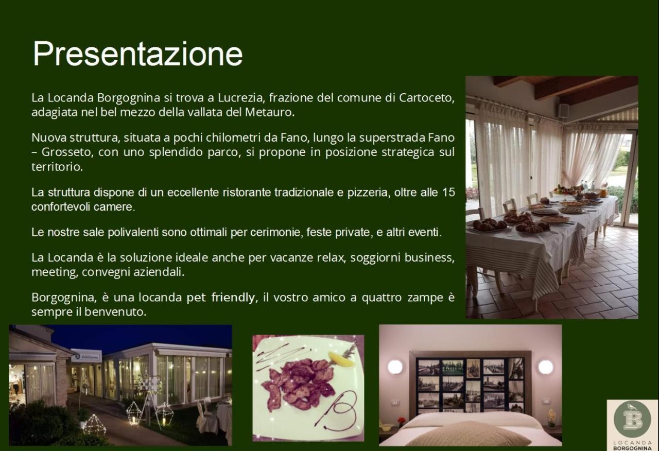 Locanda Borgognina Lucrezia Exterior photo